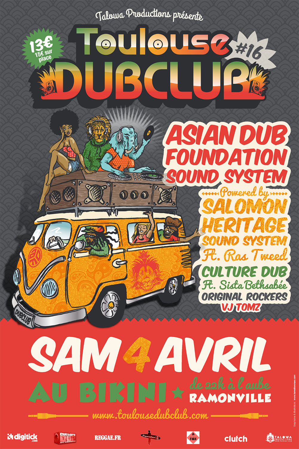 Toulouse Dubclub #16